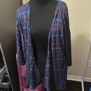 LuLaRoe Plaid Lindsey